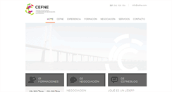 Desktop Screenshot of cefne.com