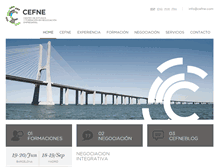 Tablet Screenshot of cefne.com